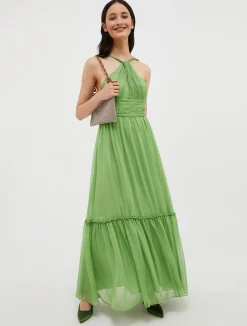 Chiffon maxi dress
