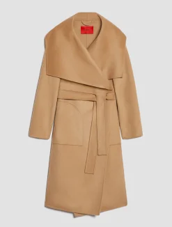 Coat in double wool/cashmere