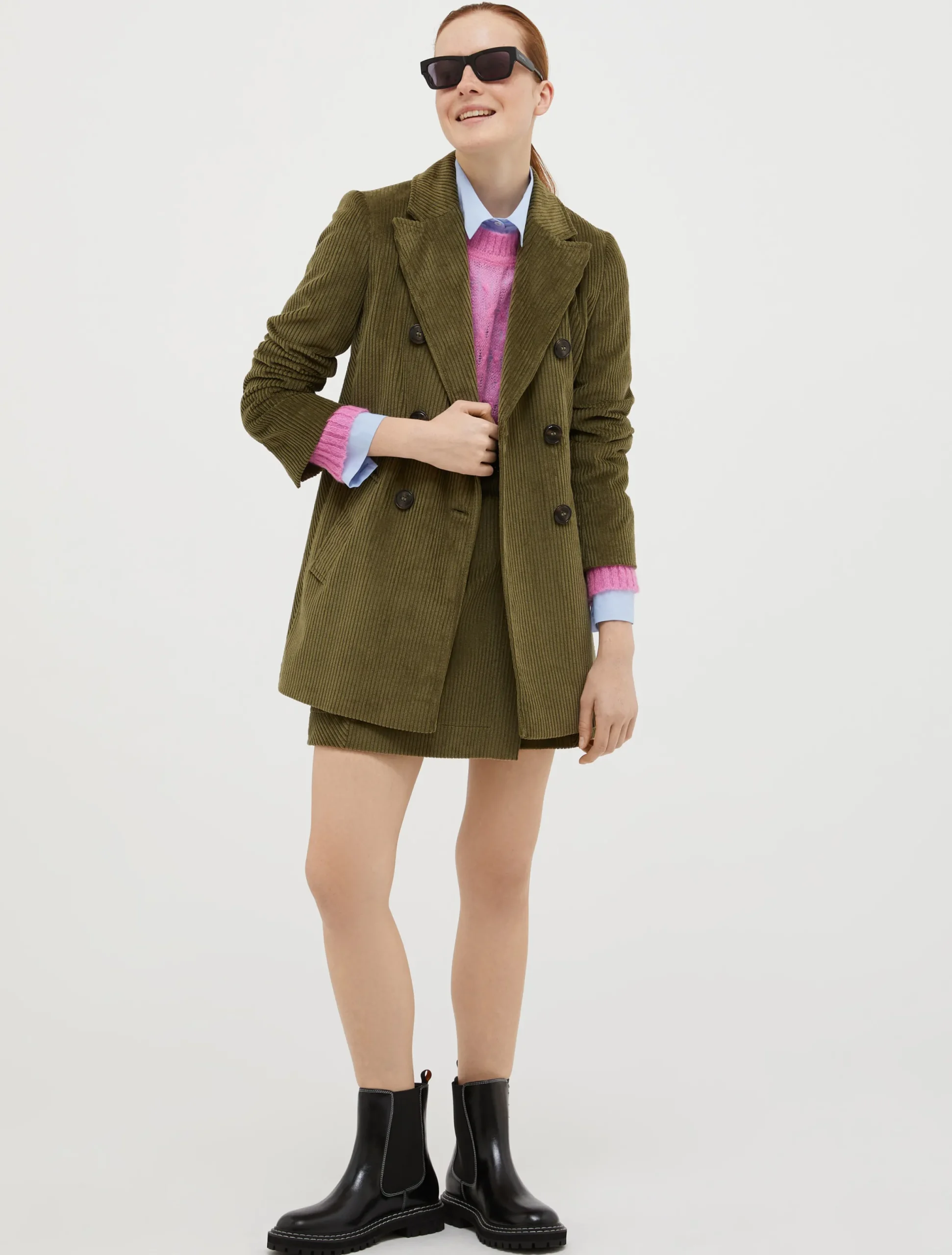 Corduroy coat