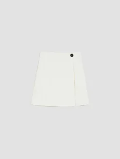 Corduroy mini skirt
