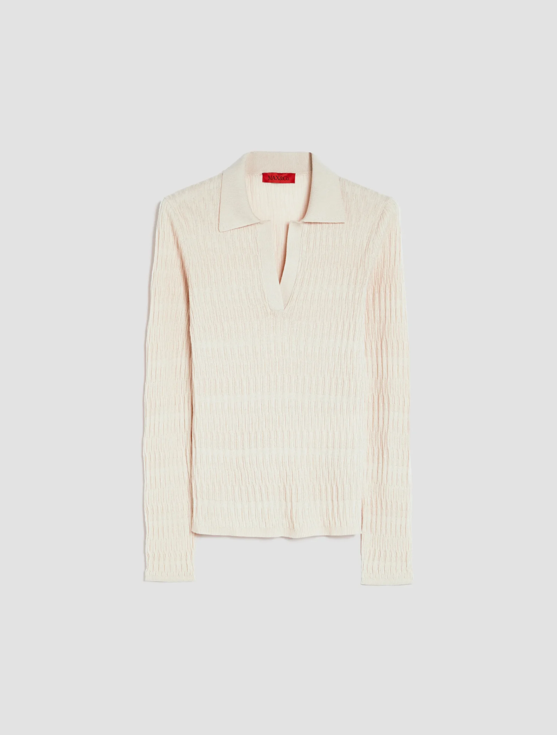 Cotton and modal polo shirt
