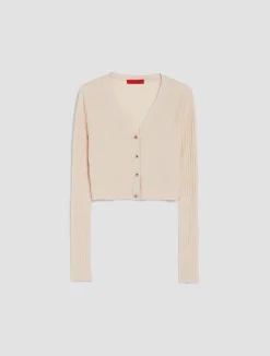Cotton and modal-blend cardigan