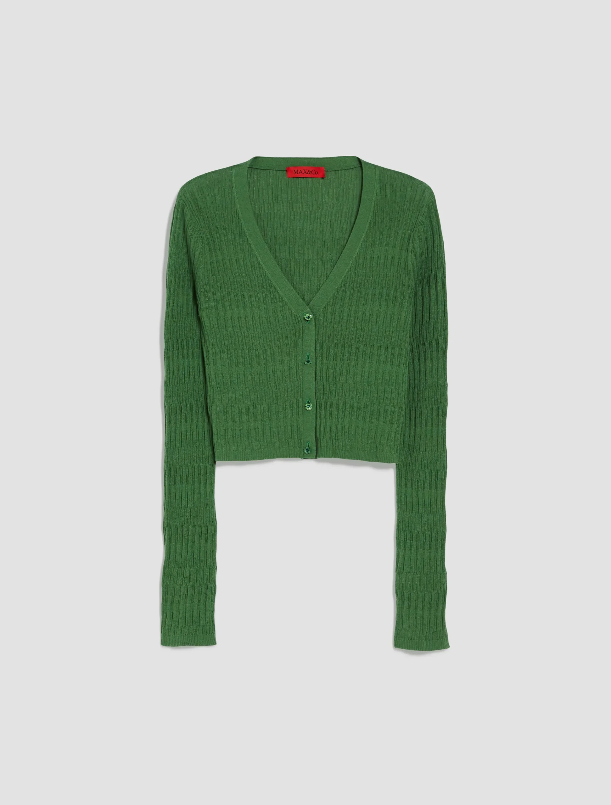 Cotton and modal-blend cardigan
