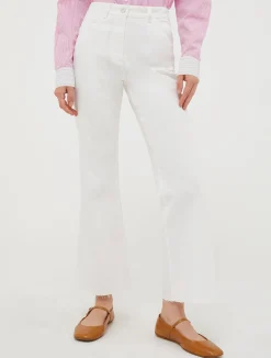 Cotton-drill trousers