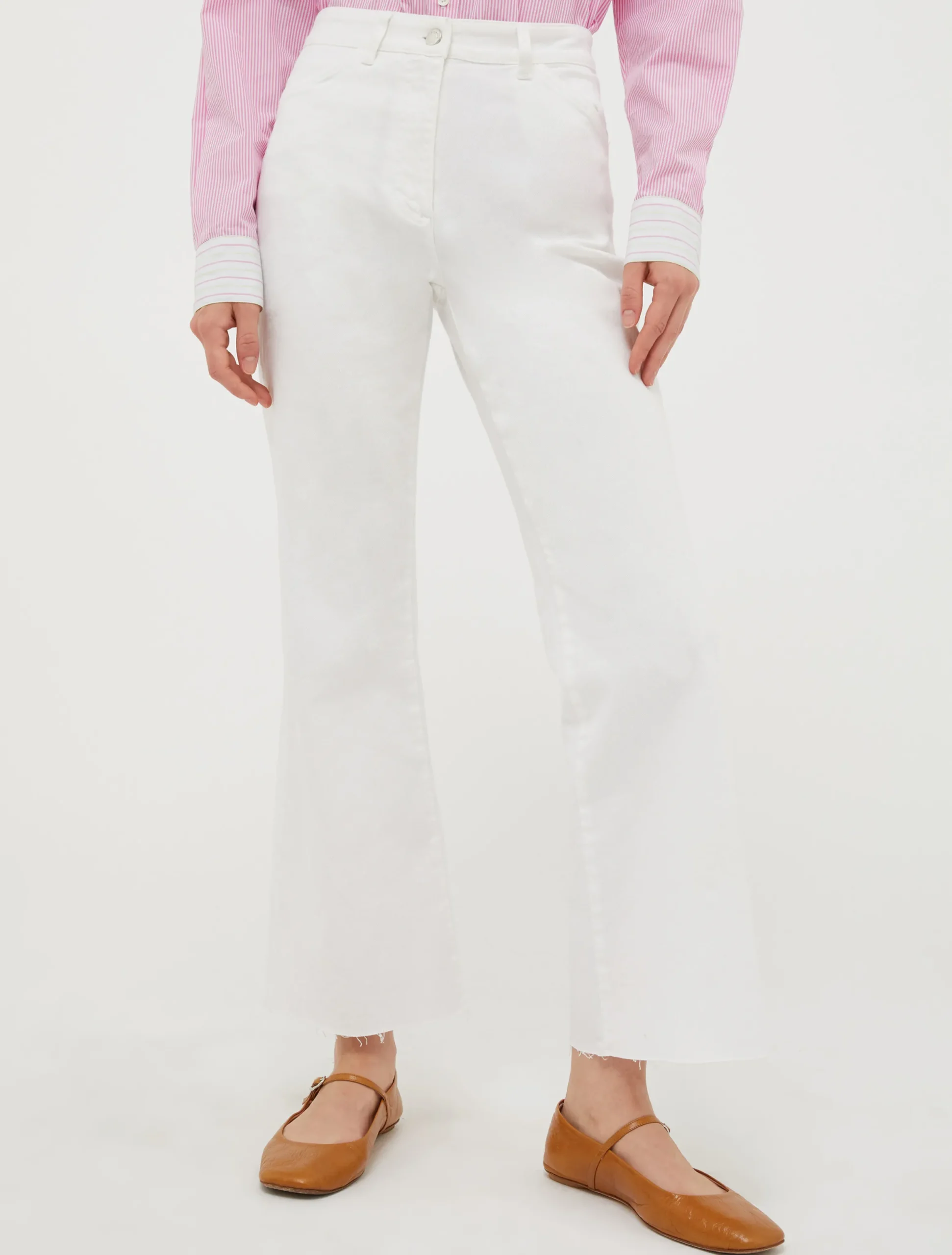 Cotton-drill trousers