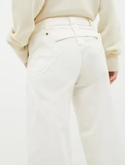 Cotton-drill trousers