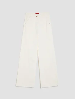Cotton-drill trousers