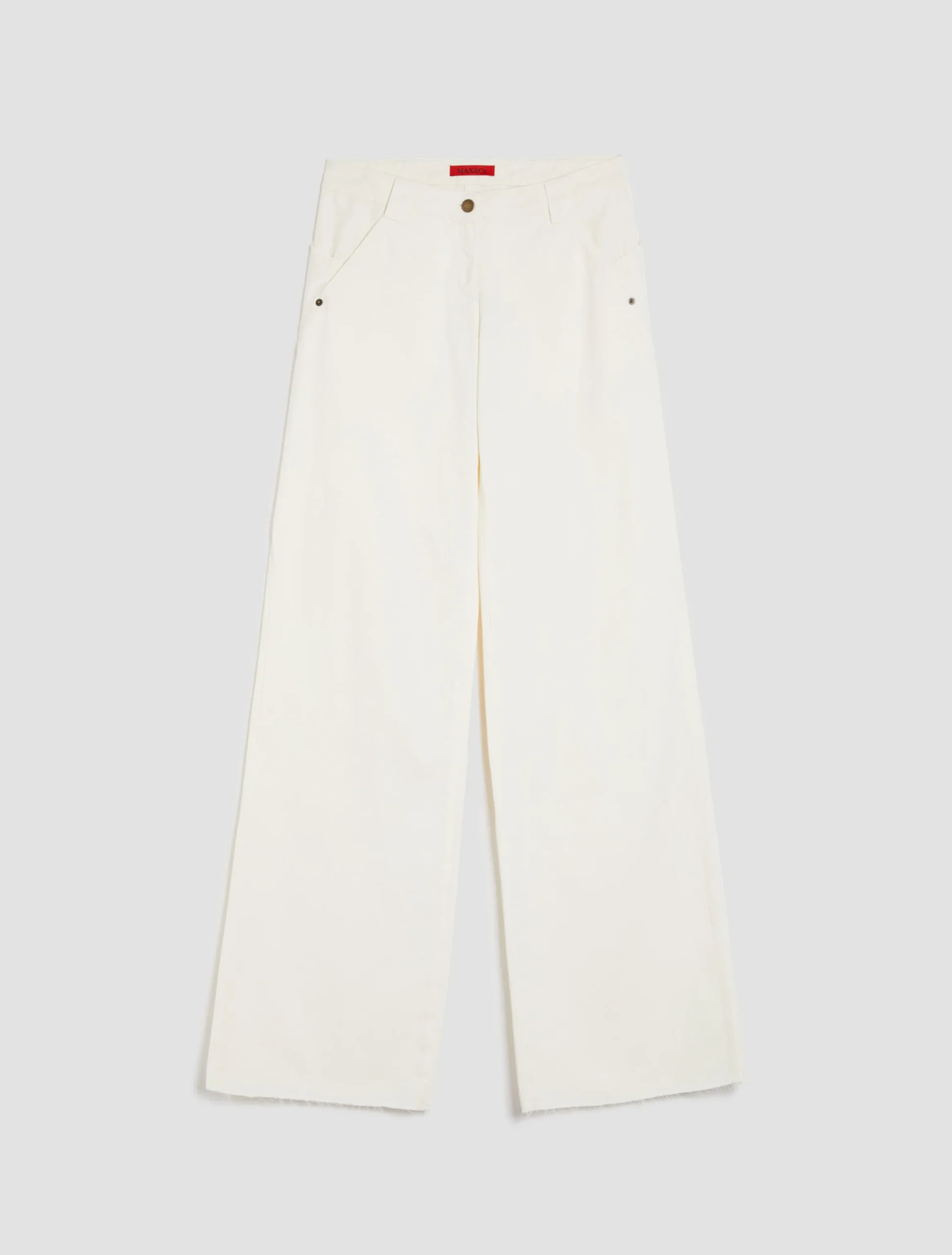 Cotton-drill trousers