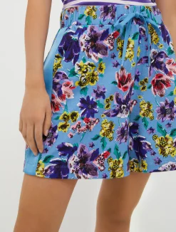 Cotton-fleece Bermuda shorts