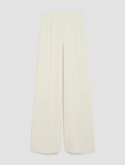 Crepe palazzo trousers