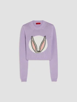 Cropped jumper MAX&Co. with Looney Tunes