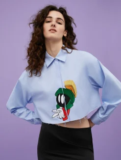 Cropped shirt MAX&Co. with Looney Tunes