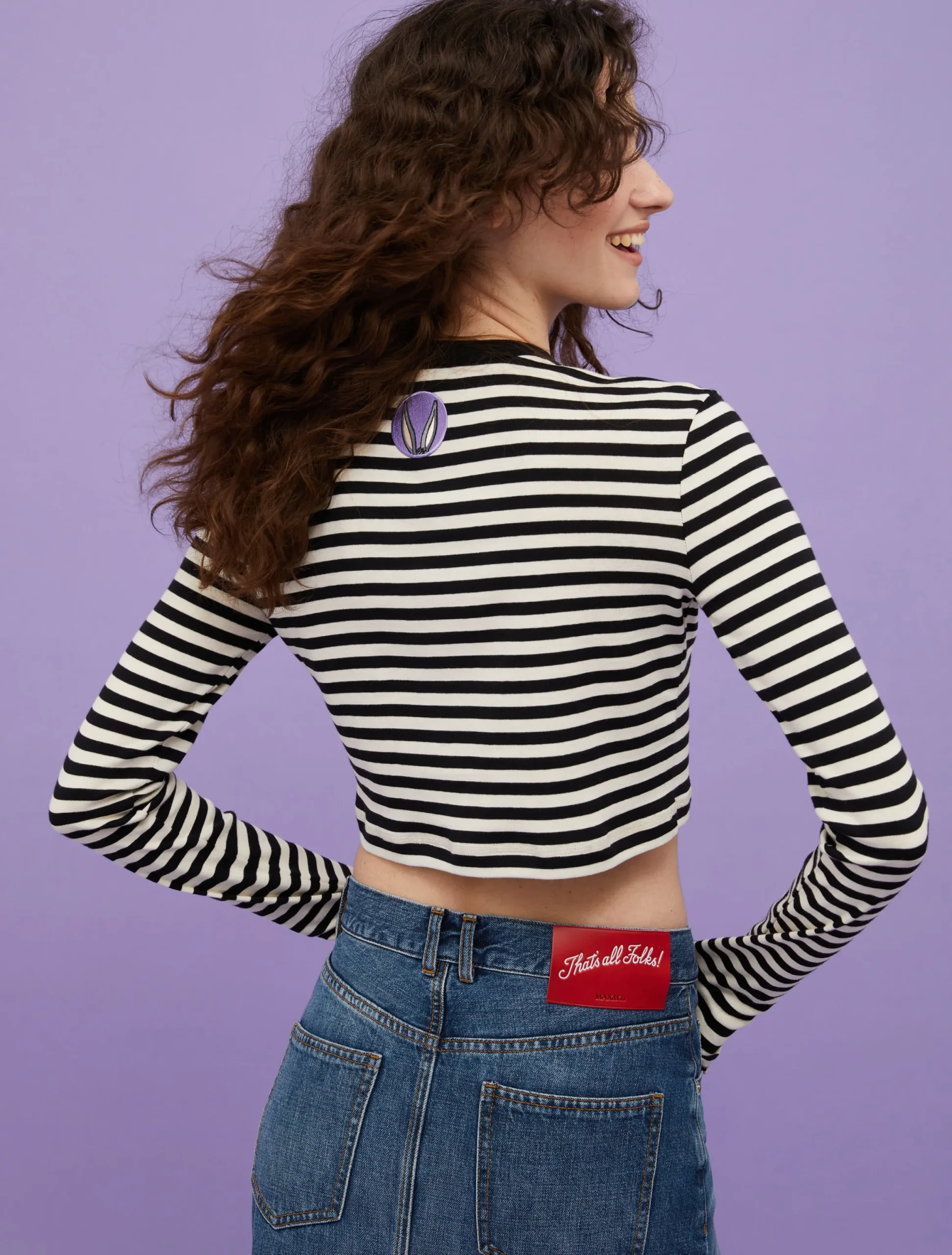 Cropped T-Shirt MAX&Co. with Looney Tunes