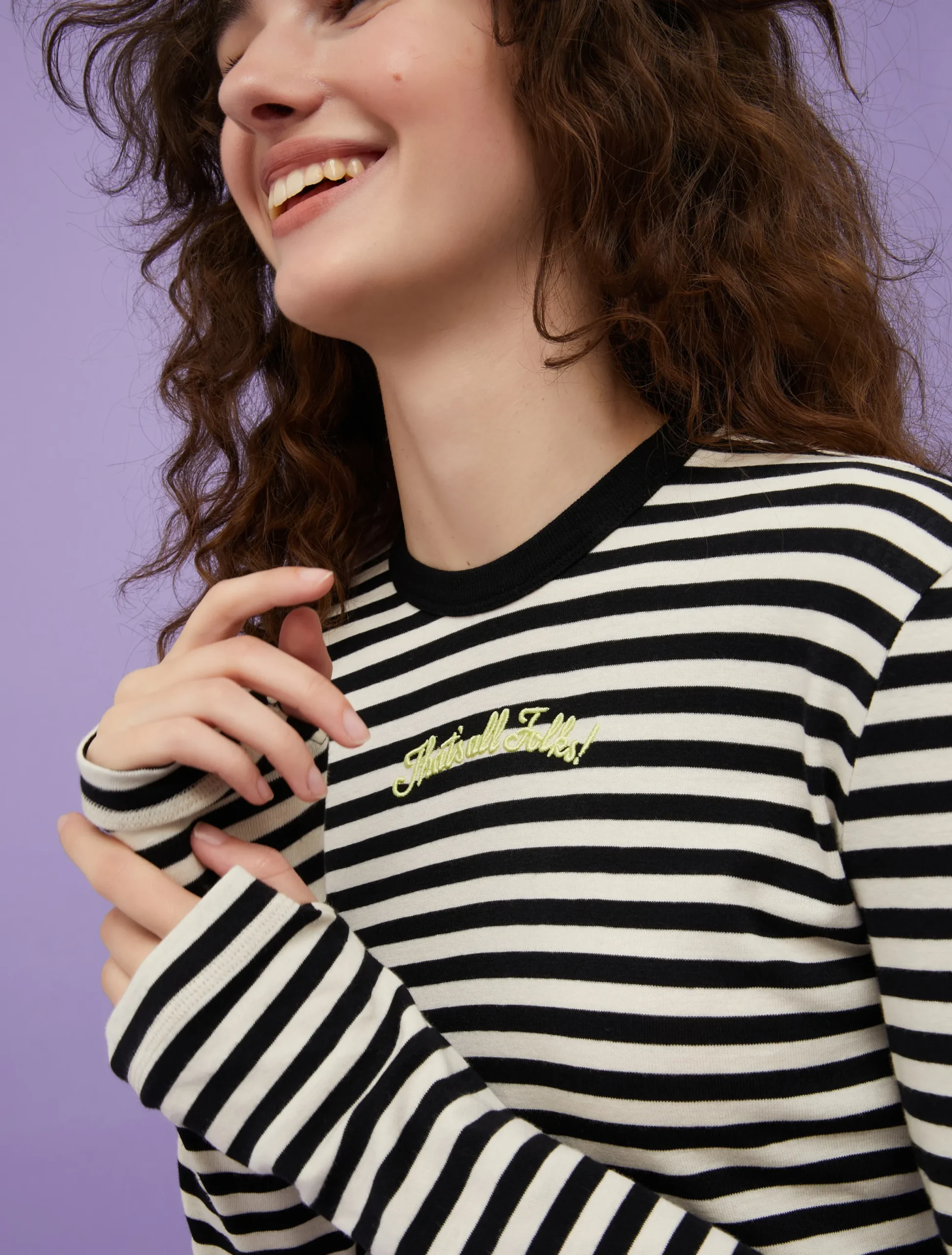 Cropped T-Shirt MAX&Co. with Looney Tunes