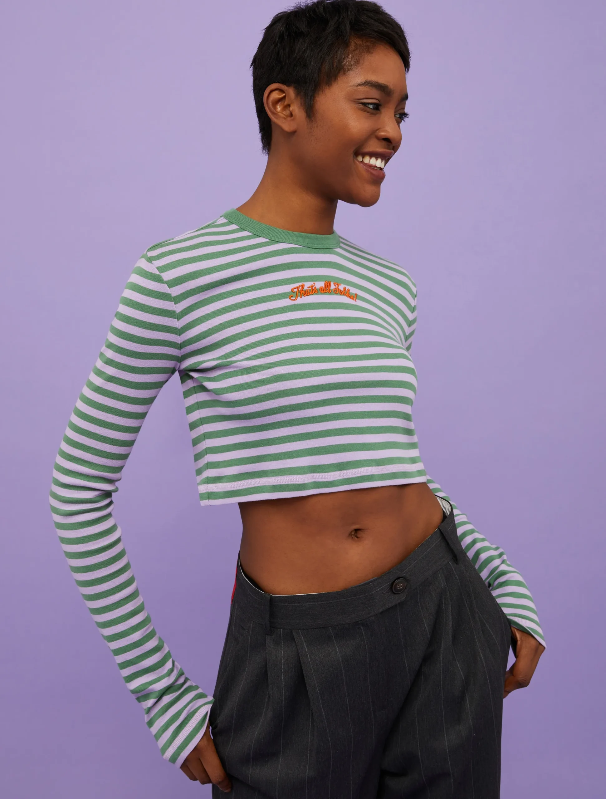 Cropped T-Shirt MAX&Co. with Looney Tunes