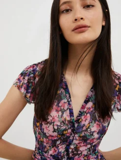 Crêpe-jersey dress