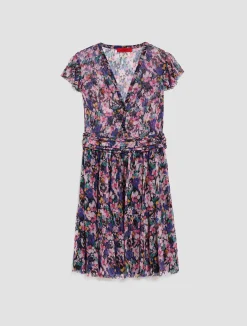 Crêpe-jersey dress
