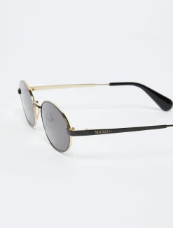 De-Coated oval eyeglasses