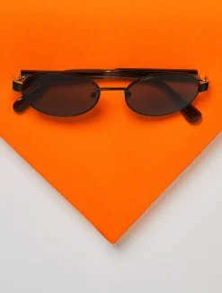 De-Coated oval eyeglasses