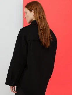 De-Coated with Anna Dello Russo wool-blend overshirt