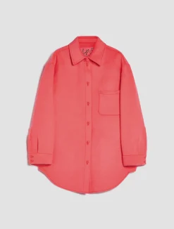 De-Coated with Anna Dello Russo wool-blend overshirt