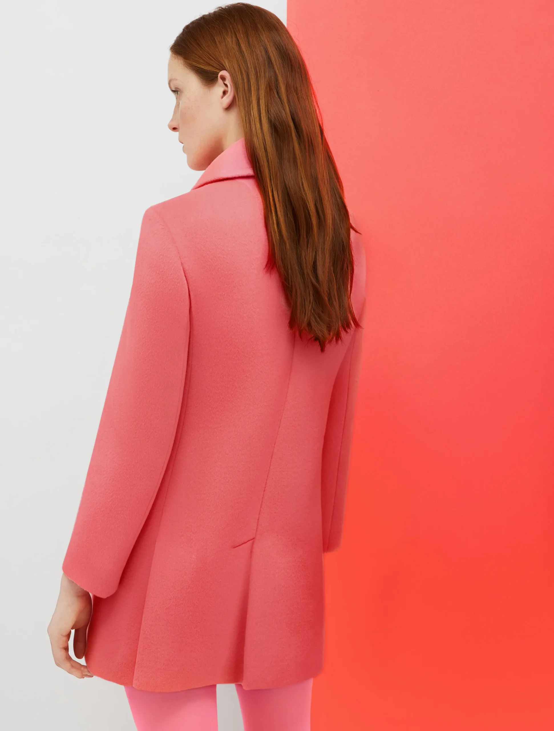 De-Coated with Anna Dello Russo wool-blend pea coat