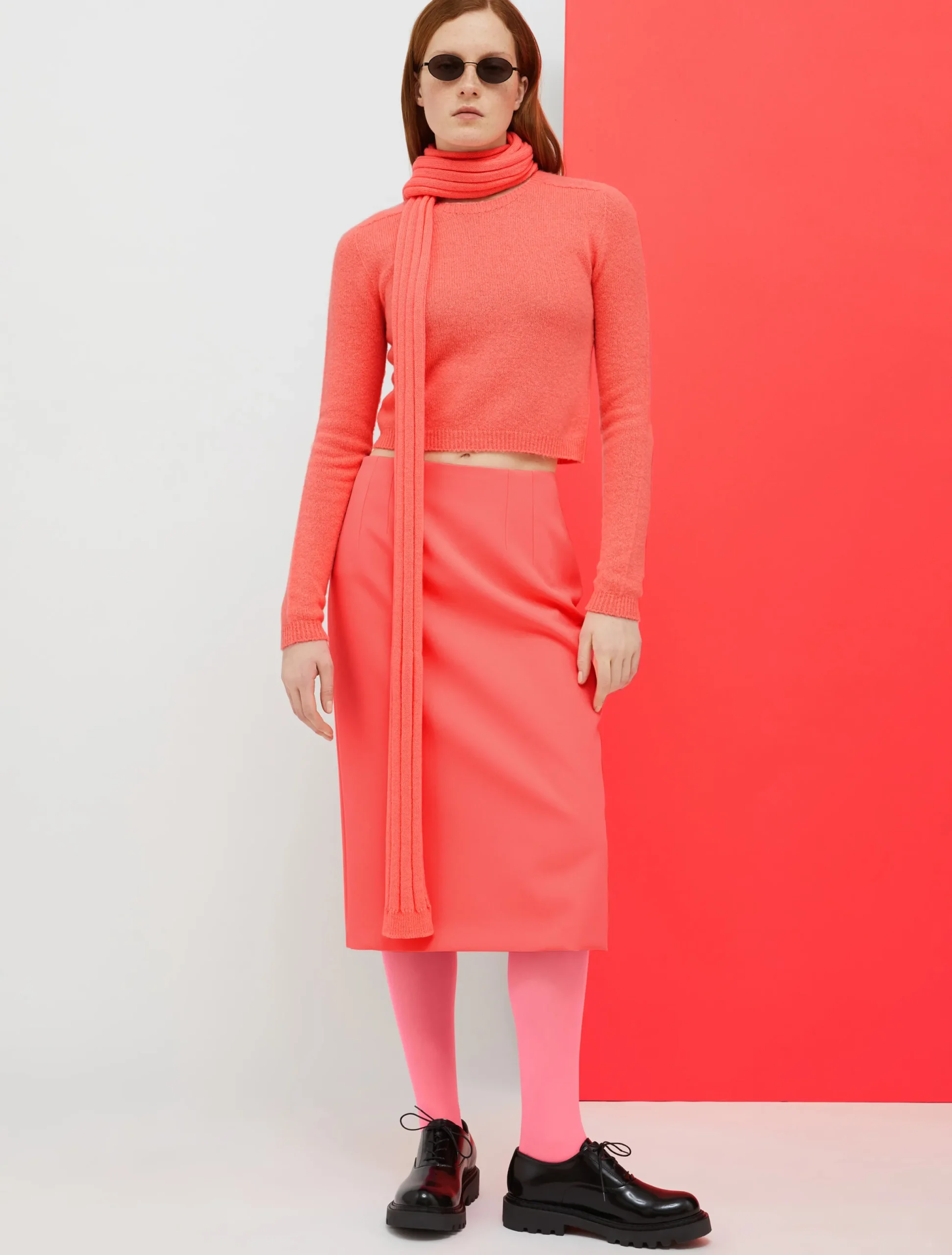 De-Coated with Anna Dello Russo midi skirt