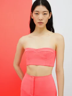 De-Coated with Anna Dello Russo bustier top