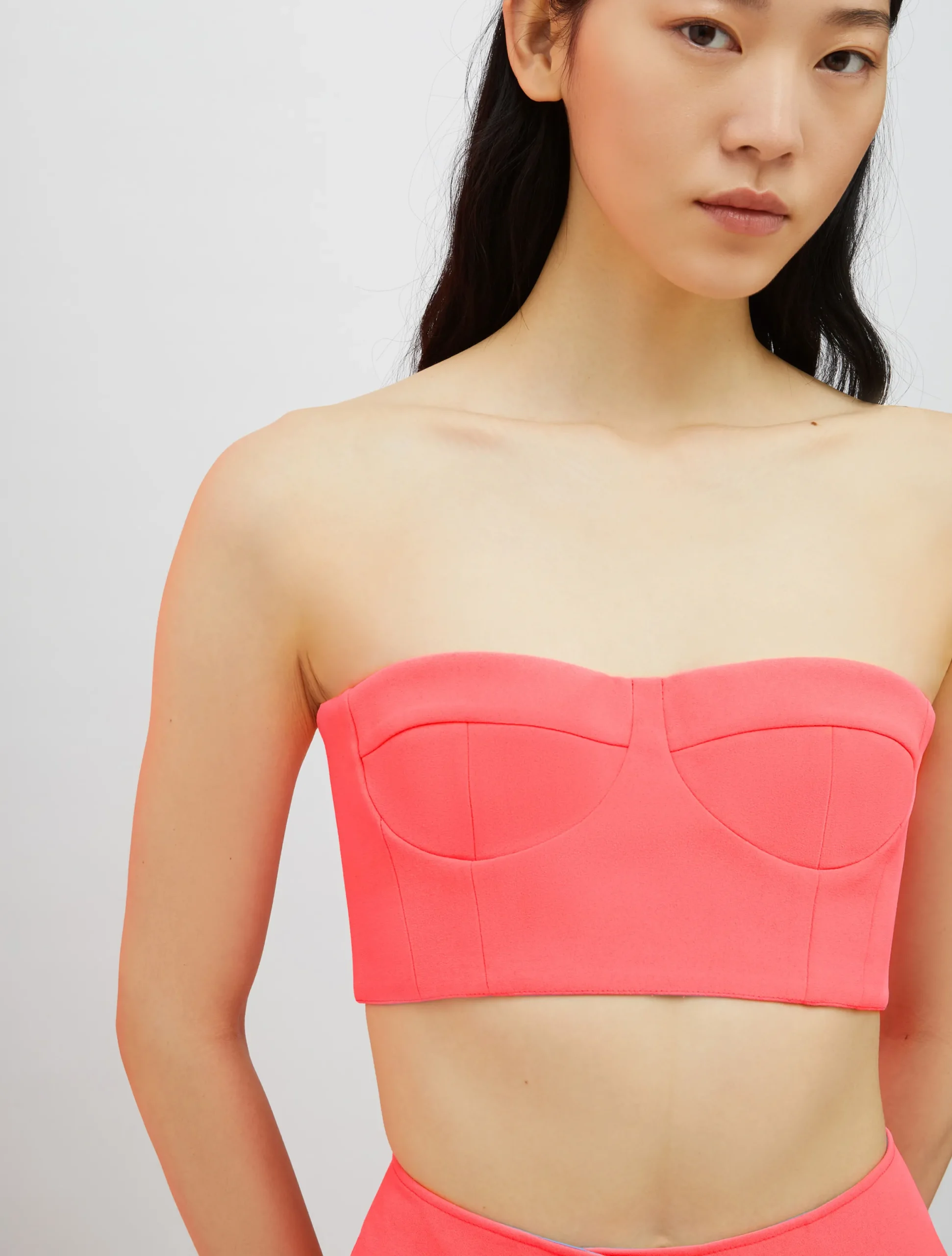 De-Coated with Anna Dello Russo bustier top