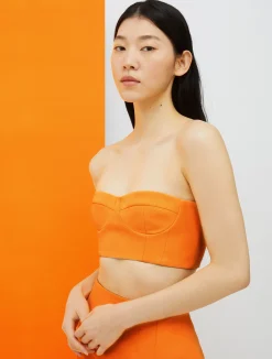 De-Coated with Anna Dello Russo bustier top
