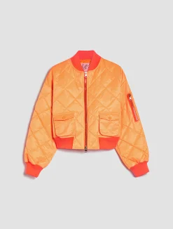 De-Coated with Anna Dello Russo quilted bomber jacket
