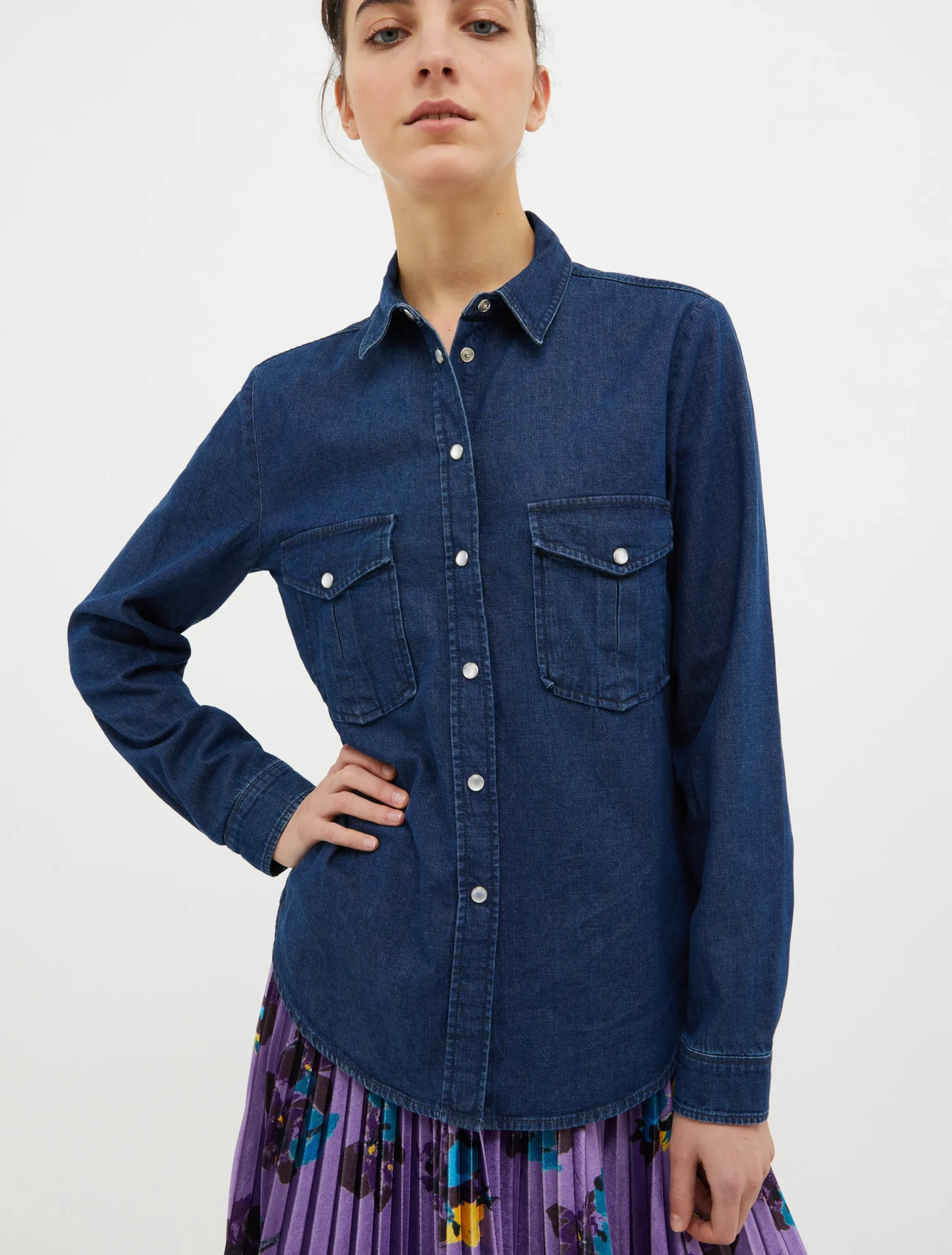 Denim shirt