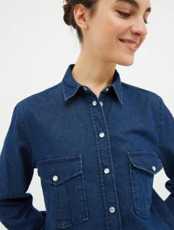 Denim shirt