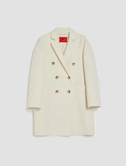 Double-sided wool coat