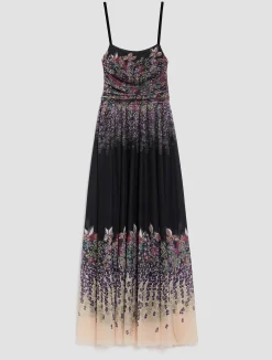 Draped jersey dress
