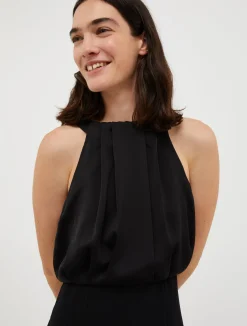 Envers satin crêpe jumpsuit