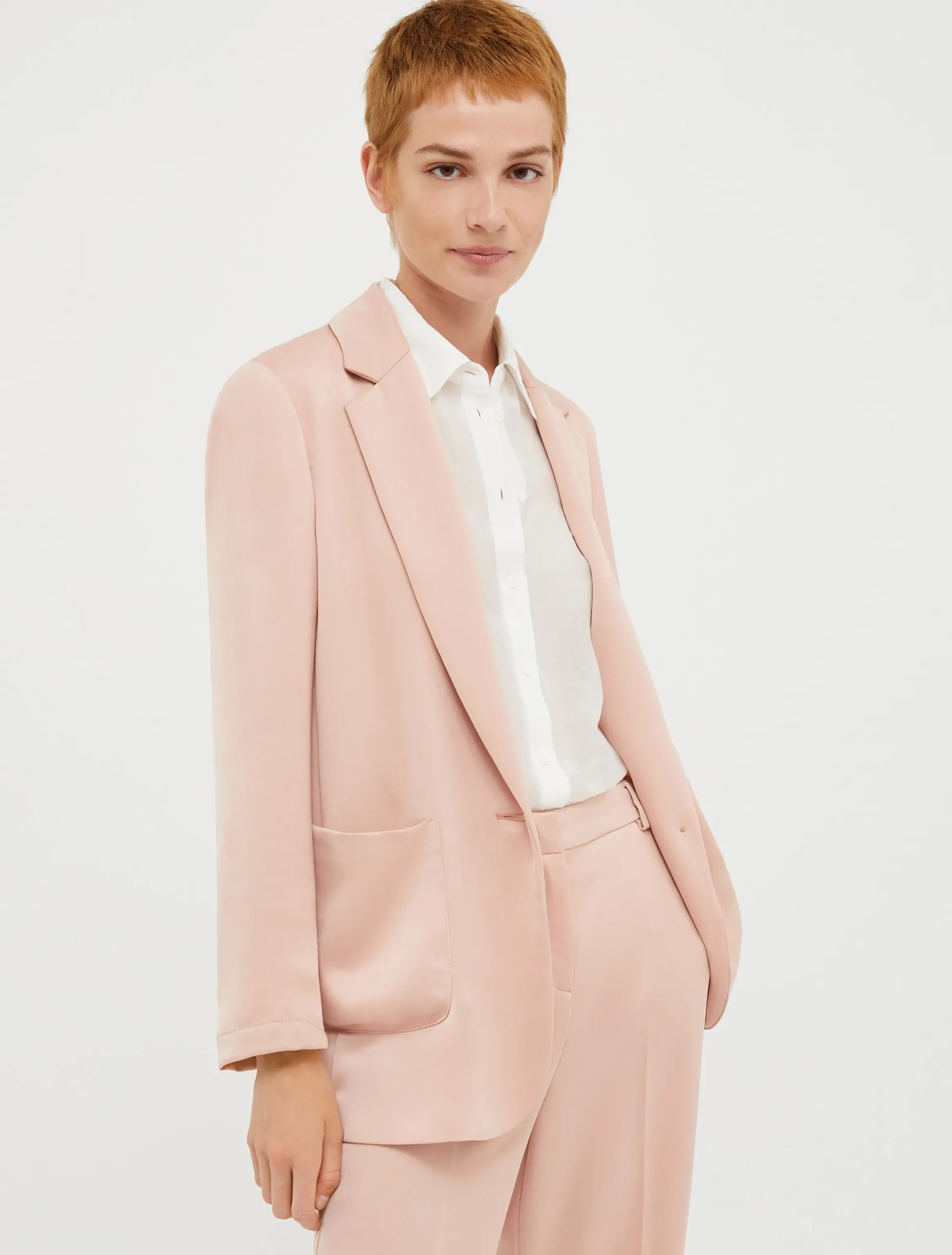 Envers-satin blazer
