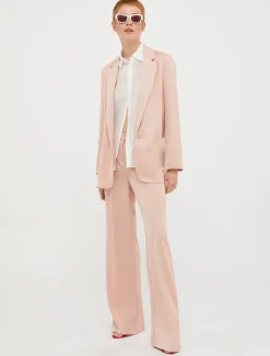Envers-satin blazer