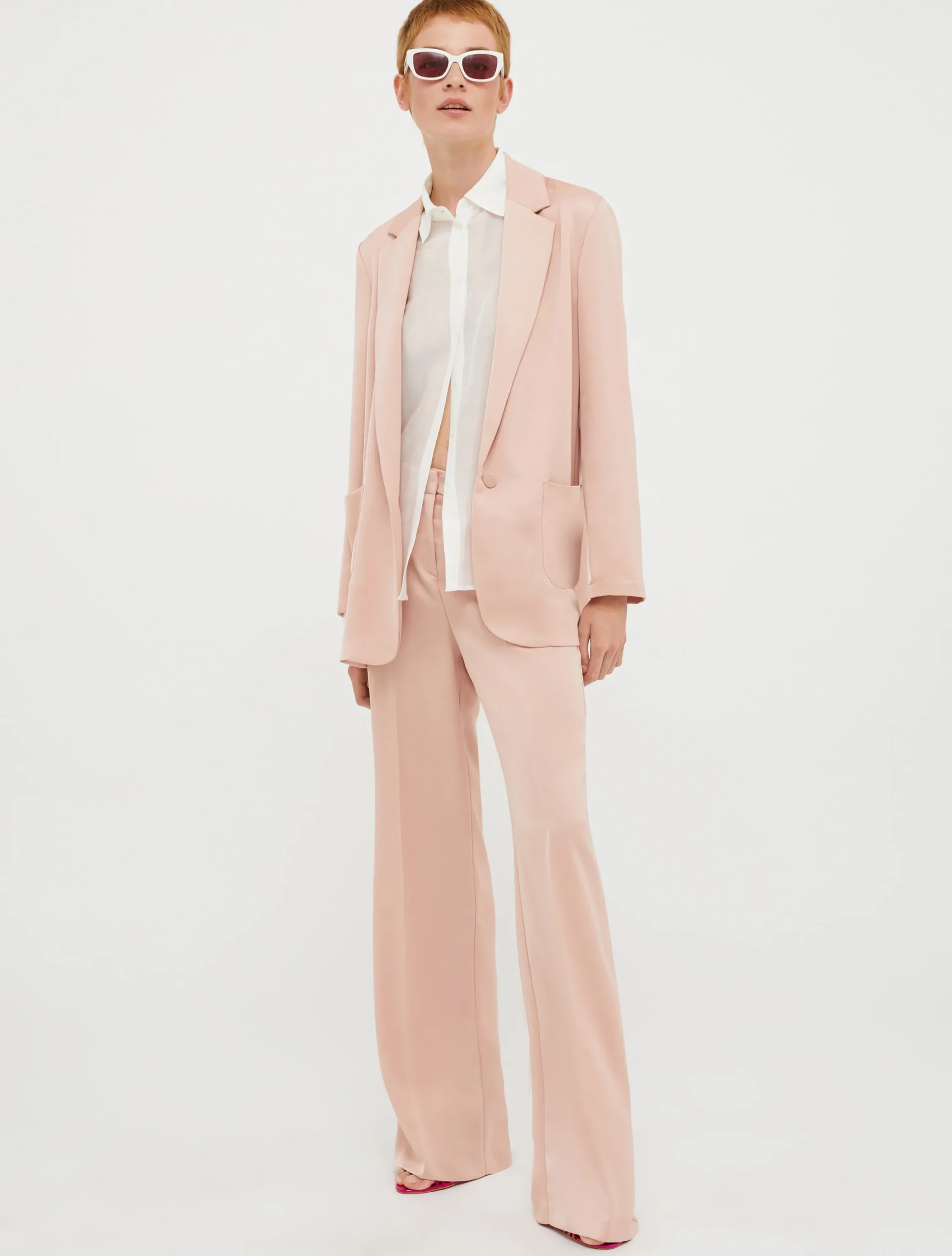 Envers-satin blazer