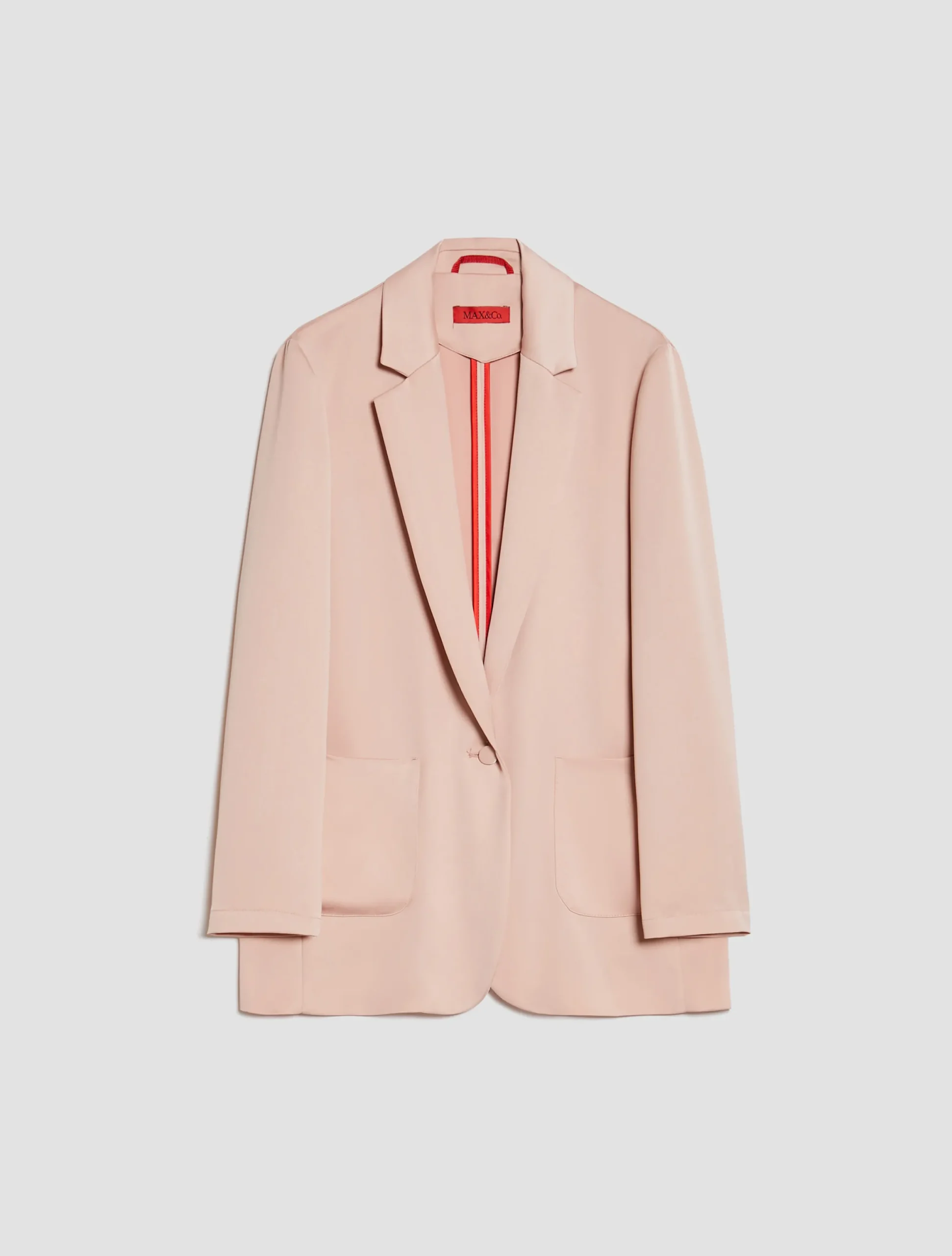 Envers-satin blazer