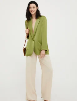 Envers-satin blazer