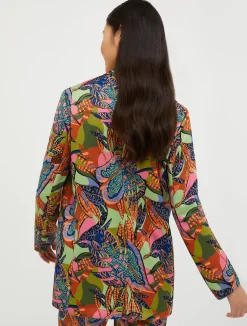Envers-satin blazer