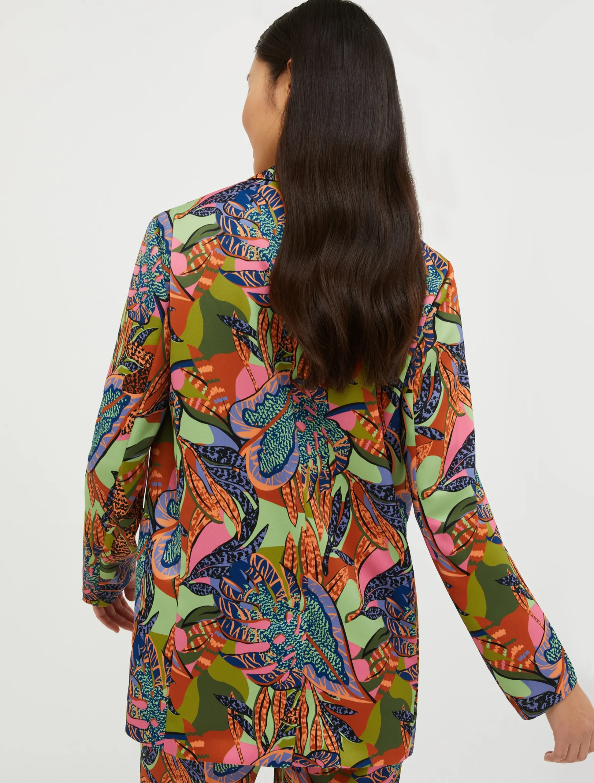 Envers-satin blazer