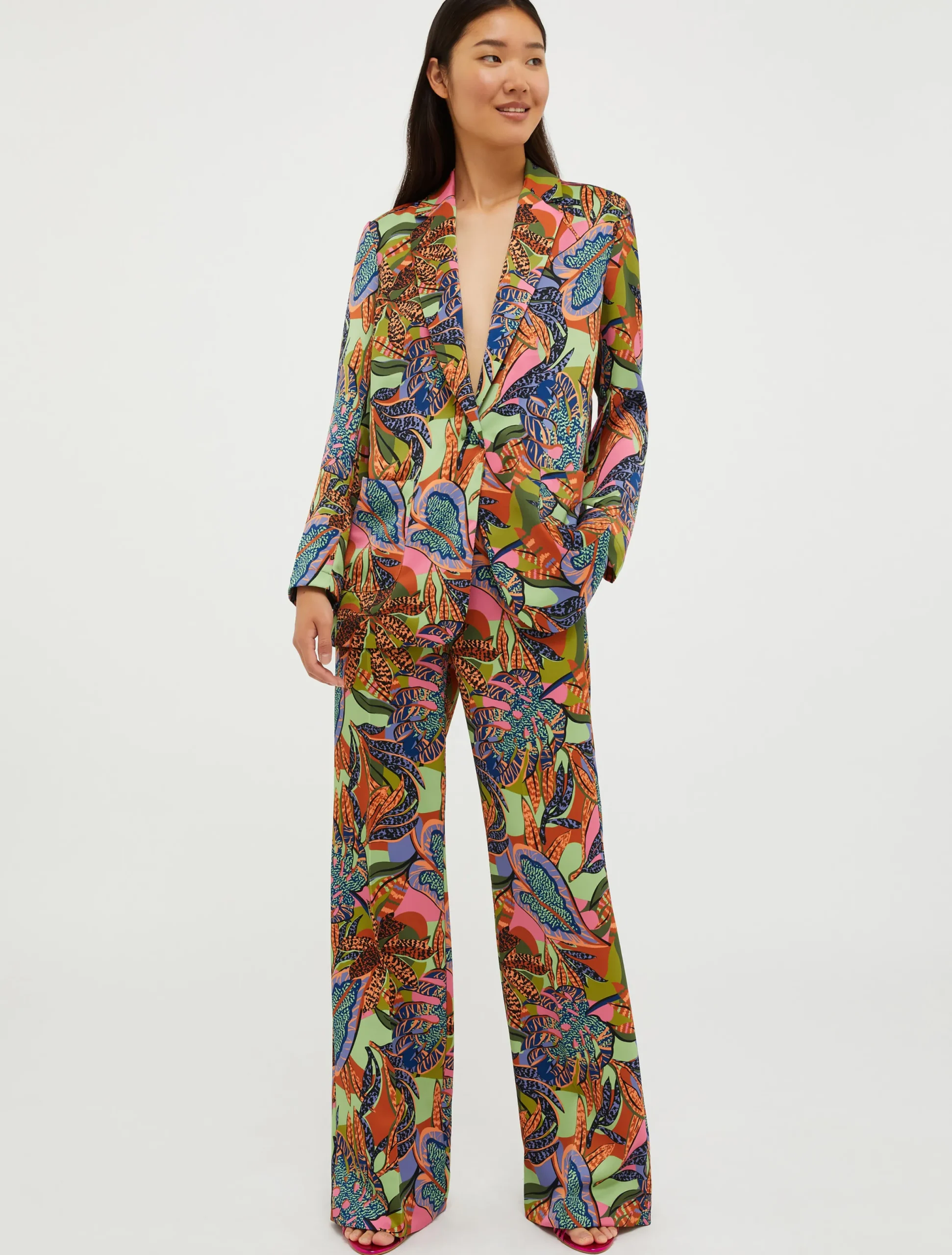 Envers-satin blazer