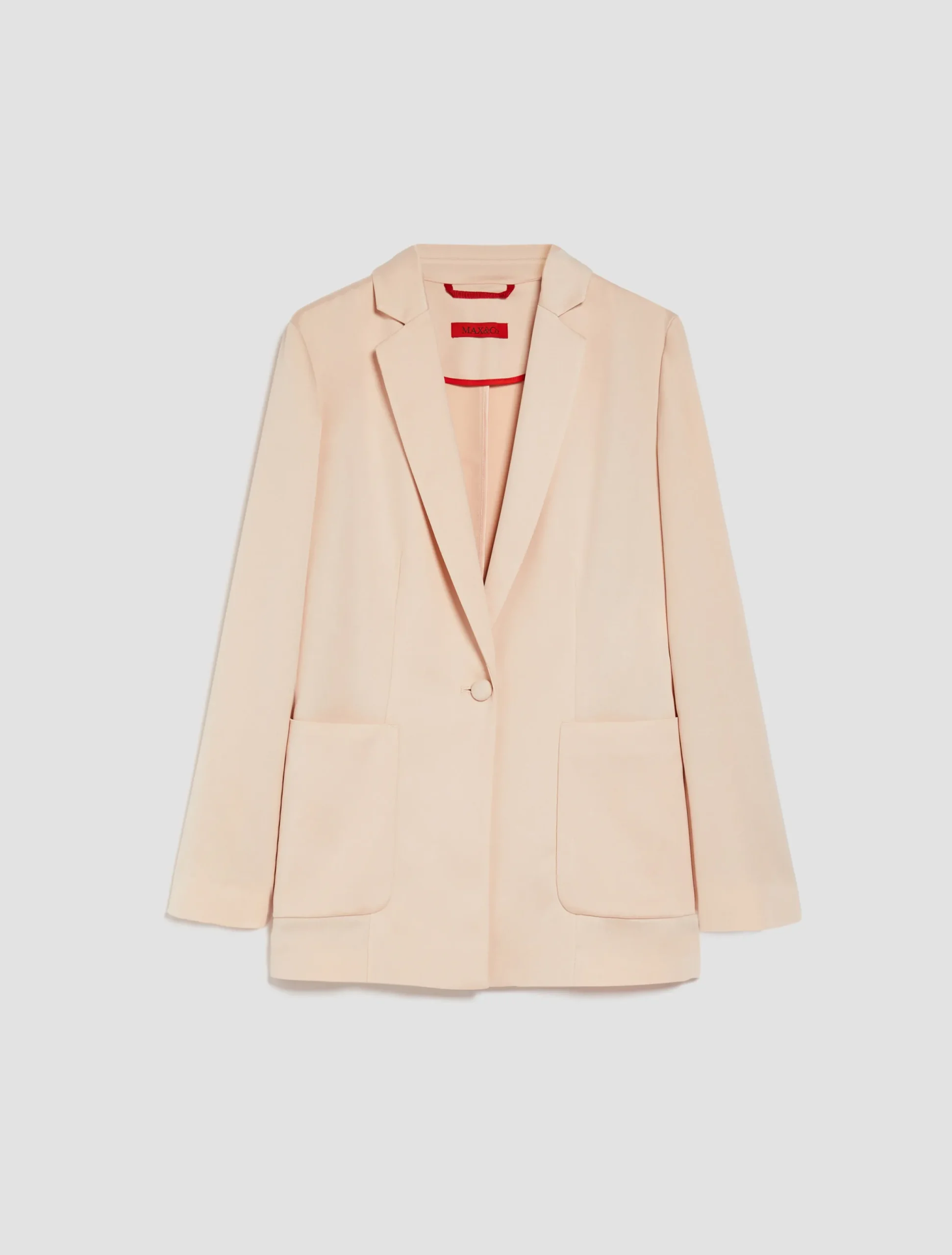 Envers-satin blazer