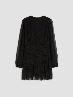 Fil-coupé mini dress
