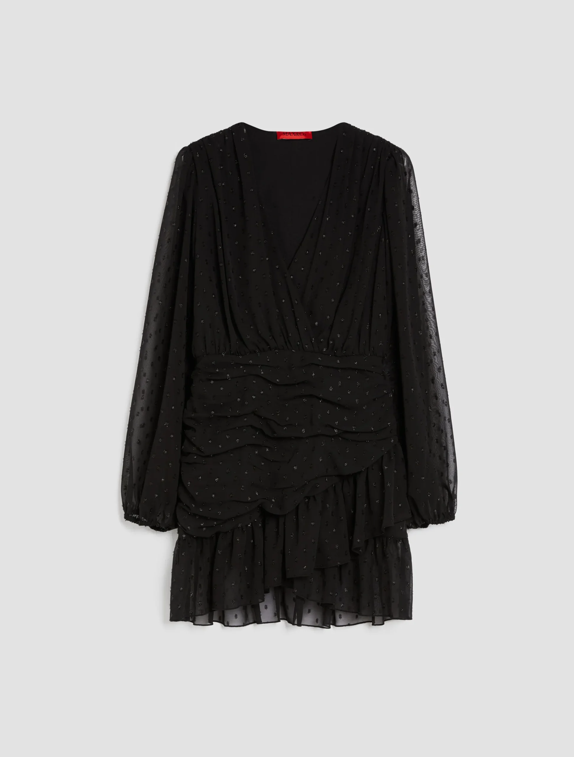 Fil-coupé mini dress