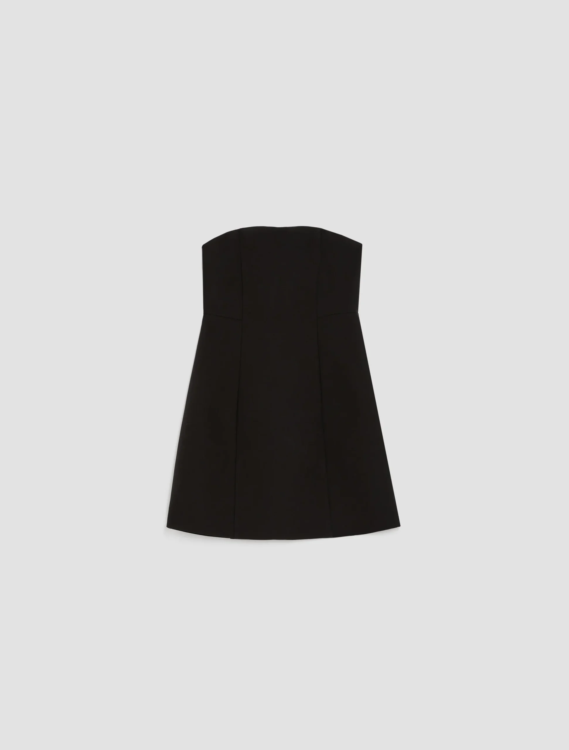 Flared bustier mini dress