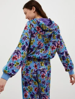 Floral oversized sweatshirt