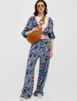 Floral oversized sweatshirt